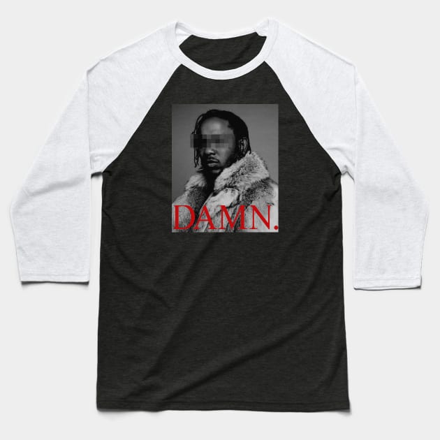 Kendrick Lamar Baseball T-Shirt by RoanVerwerft